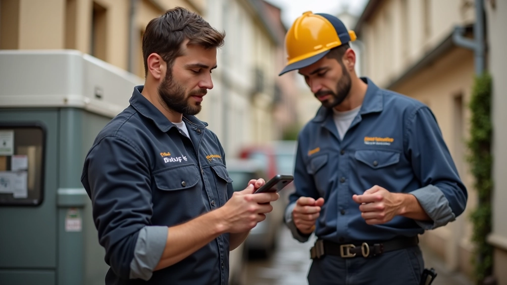 Artisans locaux au travail